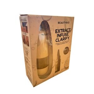 BeautyBio GLOfacial Hydro-Infusion Pore Cleansing Tool Blue Light 415nm